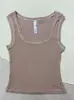 Chaleco Elástico de Tirantes Racerback con Mallas Web Mismo Estilo Amado de Zhao Lusi y Ouyang Nana