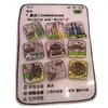 Imanes de acrílico para refrigerador de nueve rejillas urbanas, pequeños regalos creativos, imanes magnéticos para refrigerador, resina de imitación hecha a medida