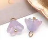 Nuevo Estilo Cuentas Sueltas de Cristal de Lirio del Valle Pendientes Hechos a Mano DIY Bolsas de Ropa Adornos Colgantes para Coche Kit de Materiales Accesorios