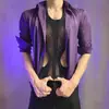 Lencería Sexy Lobe, Apasionada y Atractiva, Ropa de Malla para Hombres Sin Eliminación, Body Tentador de Malla Transparente Hueco