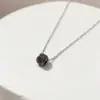 Estilo Europeu e Americano Preço Especial Aço Titânio Ouro Rosa Alta Qualidade Preservação de Cor Borla Cinturinha Moda Corrente Clavicular para Mulheres