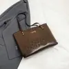 Bolso Tote Retro Elegante de Estilo Coreano Gran Capacidad 2025 Nuevo Bolso de Hombro Casual para Viajar Bolso Grande de Moda Tendencia para Mujer