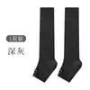 Calcetines de moda versátiles estilo Ins para Primavera y Verano, calcetines de felpa Mary Jane para mujer, calcetines coreanos con letras para pantorrilla, calcetines de media palma Miu Miu