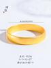 Pulsera de Neumático Ancho de Cara Amplia, Estilo Igual al de Lin'Er, Larga Duración, Color Dorado Arena Antiguo, Sencilla y de Moda para Mujer