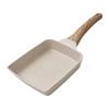 Frigideira para Omelete Selecionada com Cuidado, Antiaderente, Mini Frigideira para Omelete Espessa de Pedra Mármore, Frigideira para Fritar Ovos Doméstica, Frigideira de Café da Manhã, Mini
