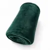 Manta fina de franela de color liso para uso doméstico, manta para sofá con aire acondicionado, manta para siesta, manta pequeña, manta hecha a medida en stock