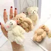 Juguete de Peluche Lindo Colgante Pequeño Actividad Regalo Pequeño Cadena para Teléfono Móvil Llavero Accesorios para Bolsos Accesorios para Ropa