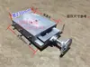 Placa de Arrastre Ranura Cola de Milano de Hierro Fundido Varilla Roscada Deslizador Guía Lineal Deslizador 90 de Ancho Manivela Manual Unidireccional Torno Banco de Trabajo