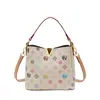 Bolso de cubo popular de moda versátil de gran capacidad para mujer, bolso de mano clásico versátil para mujer, Golden Fox