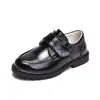 Zapatos de piel para niños zapato escolar para niños zapatos de piel Negro Kidsren's Performance Campus