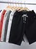 Fabricante Original Verano Hielo Seda Hombres Talla Grande Pantalones Deportivos para Exteriores Pantalones Cortos Casuales de Playa para Hombres Pantalones Cortos de Longitud Media Pantalones Cortos de Cinco Puntos