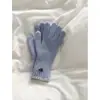 Luvas de Tricô de Cor Sólida Atmosféricas Estilo Coreano para Mulheres, Luvas Quentes de Cinco Dedos à Prova de Frio para Outono e Inverno, Compatíveis com Tela de Toque