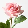 Rosas Simuladas, Flores Artificiales, Tacto Humectante, Mesa de Comedor de Sala de Estar de Alta Gama, Decoración del Hogar, Adornos Florales para San Valentín, Flores Artificiales