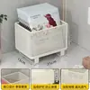 Cesta de Almacenamiento para Mascarillas Faciales Lavabo del Baño Cesta de Almacenamiento para Cosméticos y Cuidado de la Piel Escritorio del Inodoro Estante para Cuidado de la Piel