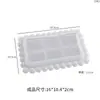 Caja de Almacenamiento de Placa de Espejo de Pegamento de Cristal para Fabricante Molde de Silicona de Placa Plana de Fondo Redondo Rectangular Ovalado