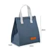 Bolsa Térmica Impermeável para Marmita com Arroz, Bolsa de Mão, Bolsa Espessa de Folha de Alumínio, Bolsa de Isolamento Térmico e à Prova de Óleo, Marmita para Trabalhadores de Escritório e Estudantes