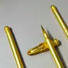 Nezha Caneta Neutra Ponta de Fogo Pistola Pincel Conjunto Caixa de Presente Presente Enfeites Cabeça de Mosca Letra Regular Pequena Pincel de Pelo de Lobo Livro de Cópia Caneta Especial