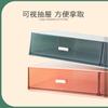 Caixa de Armazenamento Tipo Gaveta Nórdica Organizador de Cosméticos de Mesa Armário de Armazenamento Empilhável Caixa de Armazenamento de Material de Escritório para Desktop