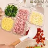 Plato de Preparación, Plato de Sabor para Hot Pot, Salsa para Dipear, Cebolla, Jengibre y Ajo Plato de Guarnición de Cocina, Plato de Almacenamiento Multifuncional con Compartimentos para Snacks de Frutas