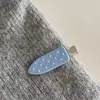 Pinza para el Cabello Estilo Coreano Retro Estampado de Leopardo para Mujer Horquilla Exquisita de Gama Alta Clip BB Dulce Dopamina Clip para Flequillo Lateral Accesorios para el Cabello