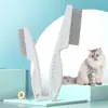 Pente para pet, ferramenta de tosa, pente para pelos de gato, pente de agulha, pente desembaraçador, pente de tosa para pet, pente para gato e cachorro, pente de gato