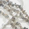Ágata cabello Cristal piedra natural grava hecho a mano DIY pulsera joyería collar agujero irregular cuentas sueltas accesorios