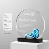 Nuevo Trofeo Creativo de Cerámica y Cristal 2026 para Empleados Destacados, Premio de Alta Gama para Reunión Anual, Hecho a Medida