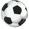 Fiesta de Fútbol Taza de Papel Plato de Papel Mantel de Papel Taza de Papel Desechable Vajilla de Papel Niño Carnaval Decoración Fiesta de Fútbol Suministros