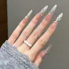 Esmalte de Uñas Portátil Hecho Completamente a Mano Ojo de Gato Puntos Finos Perro Largo 4.0 Parche Esmalte de Uñas de Alta Gama Producto Terminado Removible