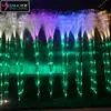 Turismo Cultural al Aire Libre Luces de Caña de Fibra Óptica LED Iluminación de Paisaje Luces de Césped de Colores RGB Espectáculo de Luces Decorativo Exterior