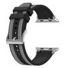 Modelo Nuevo Adecuado para Apple Watch iWatch Correa Deportiva Applewatch Correa de Nailon Tejido Compuesto de Silicona
