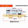 Cilindro de cerradura de puerta cerradura de cilindro puerta de dormitorio cerradura de puerta de madera accesorios del cuerpo de la cerradura pequeño 50 grande 5058 lengüeta de bloqueo de acero inoxidable doméstico