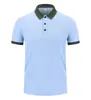 Camisa polo color a juego solapa cultura publicidad shirt LOGO algodón perlado overol estampado DIY camisa polo hombre