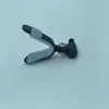 Soporte de cabeza plegable de aleación de aluminio, almacenamiento conveniente, diadema de bocina, polea, soporte de cabeza para caña de pescar, cabeza frontal competitiva para colgar
