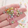 [Atacado] Contas Pontiagudas de Cristal de Vidro Colorido Contas Soltas Pulseira DIY Feita à Mão Acessórios de Joias para Miçangas Materiais