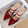 Zapatos de tacón alto de charol sexy para mujer, nuevo modelo de otoño 2026, zapatos de salón de punta fina tipo stiletto, zapatos cerrados de tacón alto de alta gama vintage para mujer
