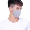 Mascarillas al por mayor para hombres y mujeres, de algodón de seda helada cálido, a prueba de polvo, a prueba de sol, transpirables, lavables, diseño estéreo 3D, adelgazante de rostro, con logotipo impreso