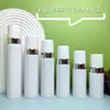 Botella Mousse Blanca de 100ml con Cepillo Limpiador y Dosificador de Espuma, Botella de Espuma de 200ml