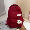 Nova Mochila Casual Resistente ao Desgaste de Grande Capacidade, Tendência para Estudantes do Ensino Fundamental e Médio, Viagens de Negócios, Mochila para Computador