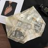 Ropa Interior para Mujer Encaje Cintura Media Amigable con la Piel Deseo Puro Sensación de Hada Transpirable No Caluro Estilo Japonés Calzones para Mujer