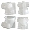 Poppy Producto Nuevo Transfronterizo Maceta de Elefante Tarro de Almacenamiento Molde de Silicona Jarrón de Elefante DIY Taza para Velas Molde de Yeso