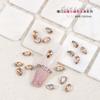 Mini pequena gota de diamante 3x 5m Cor Branco rosa pontiagudo fundo transfronteiriço Net vermelho k9 unhas de vidro jóias atacado