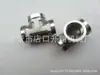 Tee de acero inoxidable 304/Conector en T/Tee interior/Accesorios de fontanería/Conector de tubería de agua 1/2 4 puntos DN15