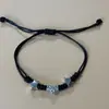 Pulsera Tejida de Hilo de Cera Coreano Cruzada Pulsera Tejida para Mejor Amiga Pareja Estudiante Fabricante Directo Pulsera Tejida
