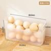 Caja de almacenamiento para refrigerador, organizador de artículos diversos de cocina, subpaquete transparente, puerta lateral para refrigerador, caja portátil para almacenar alimentos, condimentos y huevos