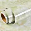 Fabricante 10m Cruzamento de Fronteira Adesivo à Prova de Óleo para Bancada de Cozinha Papel de Parede Autoadesivo Impermeável Cinza Azulejo Mármore