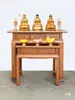 Nueva Mesa de Entrada Estilo Chino Mesa de Ofrenda Bodhisattva Mesa de Adoración Buda Mesa de Adoración Madera Maciza Gabinete Mesa Divina para Caja de Incienso Santuario Sencillo Cerca