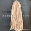 Acabamento em pelo sintético de coelho rex, capa de robe tradicional chinesa, cheongsam, xale com borda de pele artificial, acabamento de borda chanfrada, tira de acessório de renda felpuda
