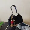 Bolsa de Hombro Coreana Estilo Perezoso para Viajes de Otoño 2025, Gran Capacidad, Bolso de Hombro Casual de Moda para Mujer