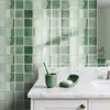 Baño Cocina Piso Pared Impermeable Resistente al Aceite Autoadhesivo PVC Simulación Azulejo 2D Pegatinas Pegatinas de Año Nuevo 2026